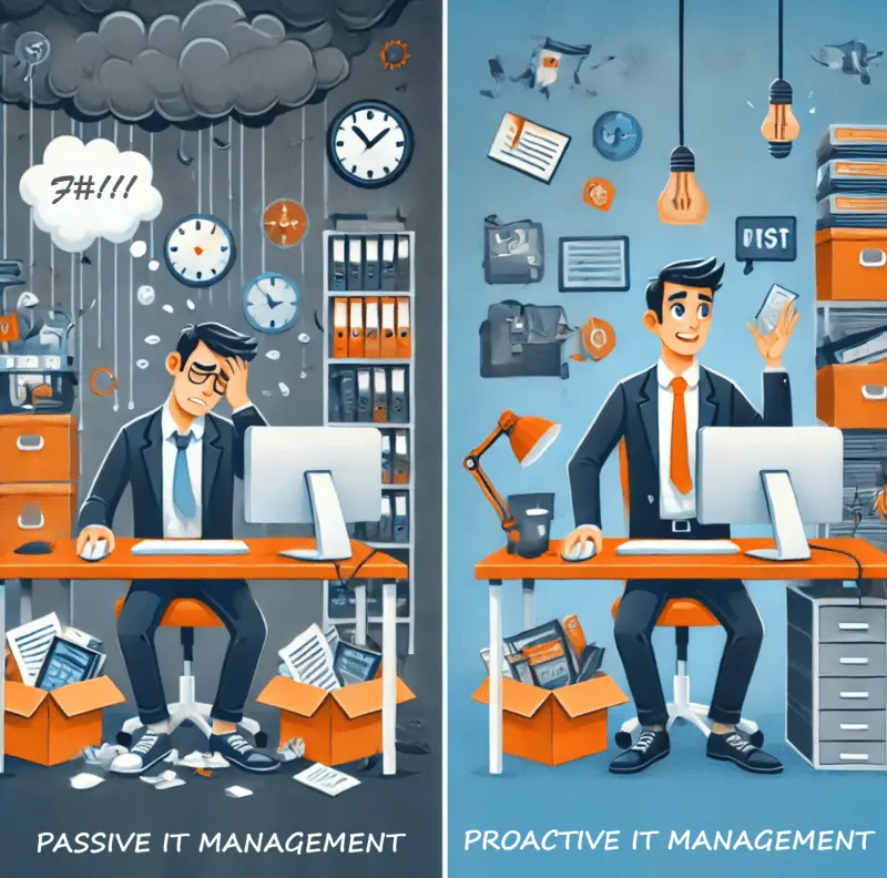 Passive vs. Proactive IT Management: Which Approach is Best for Your Business?